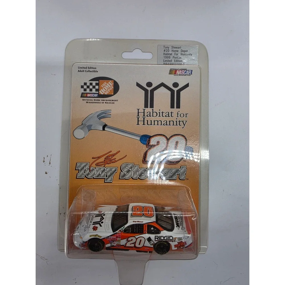 Tony Stewart 20 Home Depot Habitat for Humanity 1999 Pontiac 1/64 Diecast Car